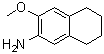 structure of CAS# 6240-83-1, 5,6,7,8-四氢-3-甲氧基-2-萘胺