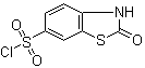 structure of CAS# 62425-99-4, 2,3-二氢-2-氧代-6-苯并噻唑磺酰氯