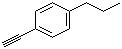 structure of CAS# 62452-73-7, 1-Eth-1-ynyl-4-propylbenzene
