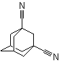structure of CAS# 62472-38-2, Adamantane-1,3-dicarbonitrile