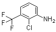structure of CAS# 62476-58-8, 2-Chloro-3-(trifluoromethyl)benzenamine