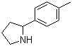 structure of CAS# 62506-76-7, 2-(4-甲基苯基)吡咯烷