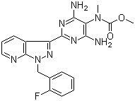structure of CAS# 625115-55-1, Riociguat