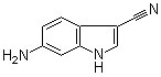 structure of CAS# 625115-91-5, 6-氨基-1H-吲哚-3-甲腈