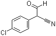 structure of CAS# 62538-21-0, 2-(4-Chlorophenyl)-2-cyanoacetaldehyde