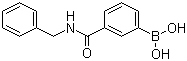 structure of CAS# 625470-96-4, 3-苄氨羰基苯硼酸