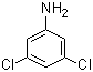 structure of CAS# 626-43-7, 3,5-二氯苯胺