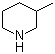 structure of CAS# 626-56-2, 3-Methylpiperidine