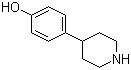 structure of CAS# 62614-84-0, 4-Piperidin-4-ylphenol