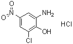 CAS 登录号：62625-14-3, 2-氨基-6-氯-4-硝基苯酚盐酸盐