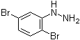 structure of CAS# 62672-26-8, 2,5-Dibromophenylhydrazine