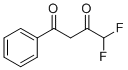 structure of CAS# 62679-61-2, 4,4-Difluoro-1-phenylbutane-1,3-dione