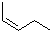 structure of CAS# 627-20-3, (2Z)-2-Pentene
