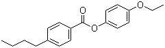 structure of CAS# 62716-65-8, 4-正丁基苯甲酸 4-乙氧基苯酯