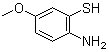 CAS # 6274-29-9, 2-Amino-5-methoxythiophenol, 2-Mercapto-4-methoxyaniline, 5-Methoxy-2-aminobenzenethiol, 5-Methoxy-2-aminothiophenol, NSC 36967