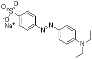 structure of CAS# 62758-12-7, 乙基橙钠盐
