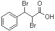 structure of CAS# 6286-30-2, alpha,beta-二溴苯丙酸