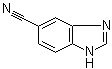 1H-Benzimidazole-5-carbonitrile molecular structure (CAS 6287-83-8)