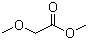 structure of CAS# 6290-49-9, Methyl methoxyacetate