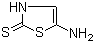 structure of CAS# 6294-51-5, 5-氨基-2-巯基噻唑
