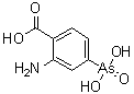 CAS # 6295-18-7, 2-Amino-4-arsonobenzoic acid, NSC 11812