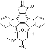structure of CAS# 62996-74-1, Staurosporine