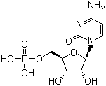 structure of CAS# 63-37-6, 5'-胞苷酸