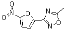 CAS 登录号：63-61-6, 3-(5-硝基-2-呋喃基)-5-甲基-1,2,4-恶二唑