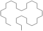 structure of CAS# 630-02-4, Octacosane