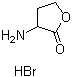 structure of CAS# 6305-38-0, alpha-Amino-gamma-butyrolactone hydrobromide