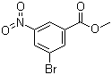 structure of CAS# 6307-87-5, Methyl 3-bromo-5-nitrobenzoate