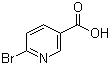 structure of CAS# 6311-35-9, 6-Bromonicotinic acid