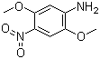structure of CAS# 6313-37-7, 2,5-二甲氧基-4-硝基苯胺