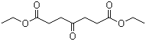 structure of CAS# 6317-49-3, 4-氧代庚二酸二乙酯