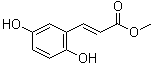 structure of CAS# 63177-57-1, Methyl 2,5-dihydroxycinnamate