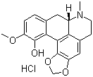 structure of CAS# 632-47-3, 载堇碱卡宁盐酸盐