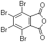 structure of CAS# 632-79-1, Tetrabromophthalic anhydride
