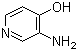 structure of CAS# 6320-39-4, 3-Amino-4-hydroxypyridine