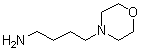 4-吗啉丁胺分子结构 (CAS 6321-07-9)