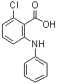 CAS # 6321-49-9, 2-Chloro-6-(phenylamino)benzoic acid, NSC 30803