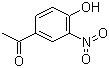 structure of CAS# 6322-56-1, 4'-羟基-3'-硝基苯乙酮
