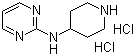 structure of CAS# 63260-58-2, N-(哌啶-4-基)嘧啶-2-胺二盐酸盐
