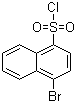 structure of CAS# 63279-36-7, 4-溴-1-萘磺酰氯
