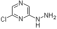 2-氯-6-肼基吡嗪分子结构 (CAS 63286-29-3)