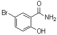 structure of CAS# 6329-74-4, 5-溴-2-羟基苯甲酰胺
