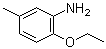 structure of CAS# 6331-70-0, 2-Ethoxy-5-methylaniline