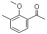 CAS # 6342-75-2, 2'-Methoxy-3'-methylacetophenone, NSC 46644