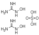 structure of CAS# 6345-29-5, 羟基胍硫酸盐