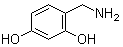 structure of CAS# 63452-56-2, 2,4-二羟基苄胺