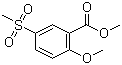 structure of CAS# 63484-12-8, 2-甲氧基-5-甲磺酰基苯甲酸甲酯